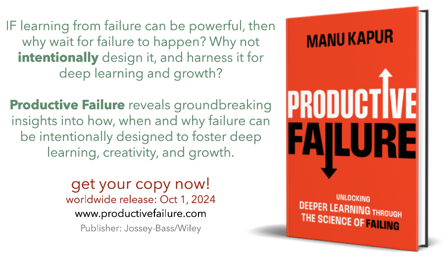 Productive Failure Book
